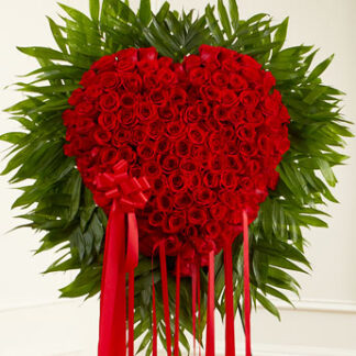 Red Rose Bleeding Heart