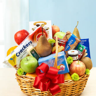 Deluxe Fruit & Gourmet Basket