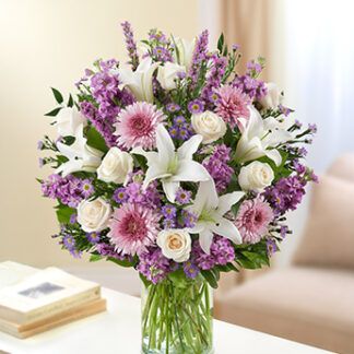 Sincerest Sorrow - Lavender and White