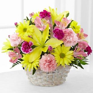 The Basket of Cheer Bouquet