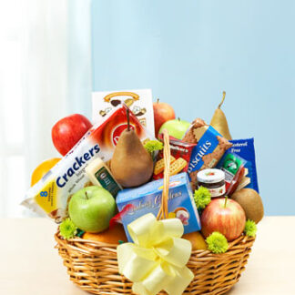 Deluxe Fruit and Gourmet Basket