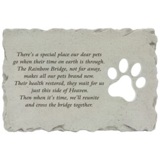 Rainbow Bridge Comfort Plaque