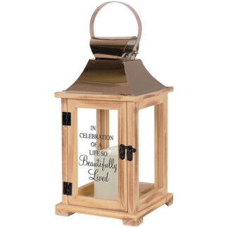 "in celebration of" lantern