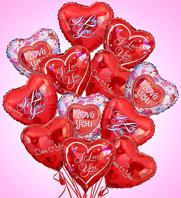 12 I Love You Balloons