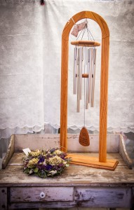 Large Cathedral Sympathy Wind Chime & Stand