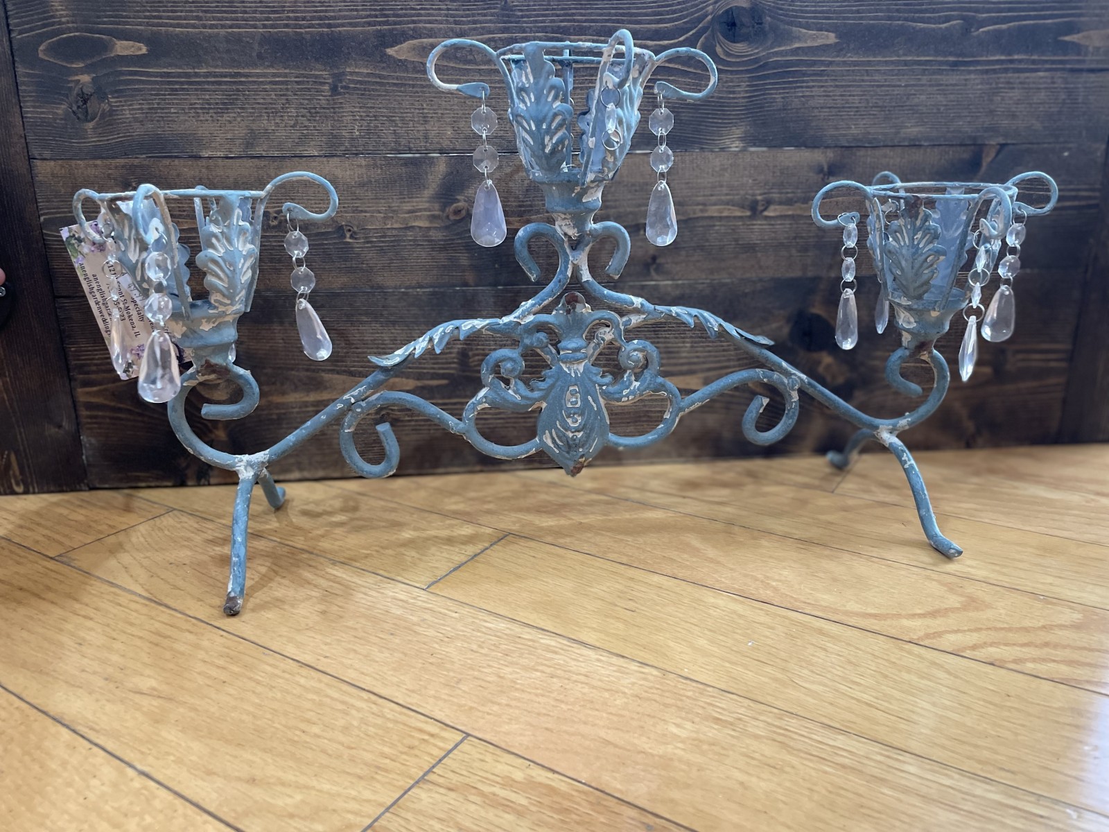 Antique candle holder