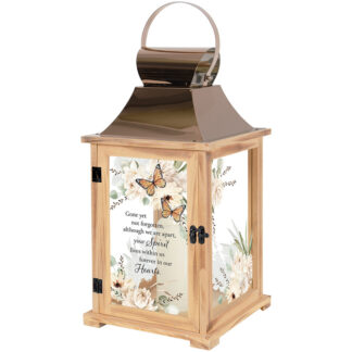 "in our hearts" - large lantern