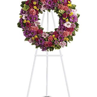 Rainbow Of Colors Wreath
