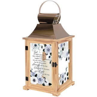 "comfort and light" large lantern