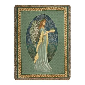 Irish Angel Tapestry Blanket
