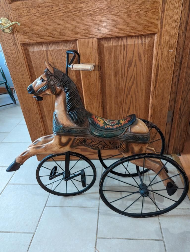 Antique Tricycle Horse
