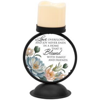 Love Overflows LED Candle Holder