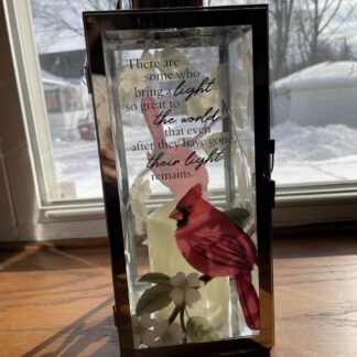 Cardinal lantern