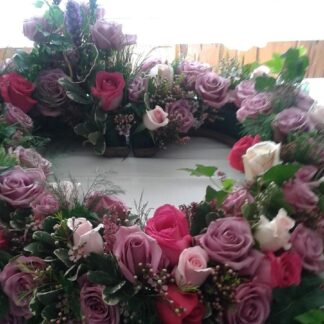 Heart Urn Wreath