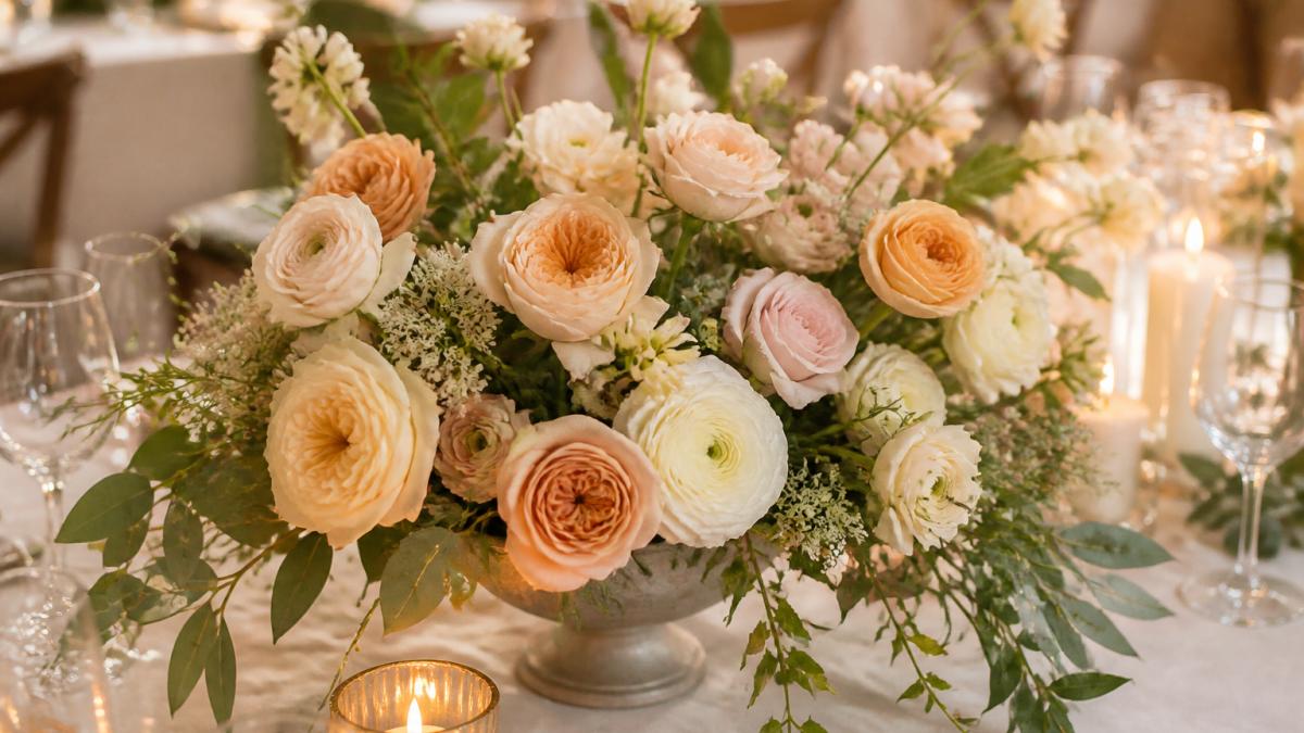 Best Flowers for Wedding Centerpieces 2026 – An English Garden