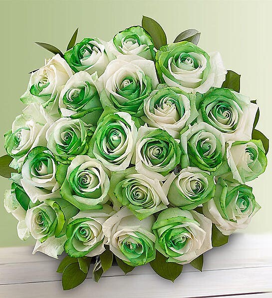 St. Patrick&#039;s Day Roses 24