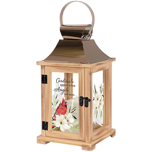 "cardinals appear" lantern