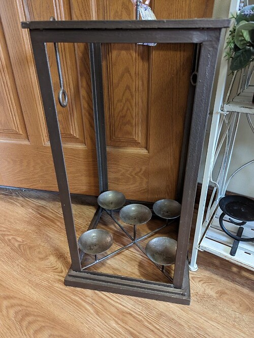 Very Large Heavy Candle Holder