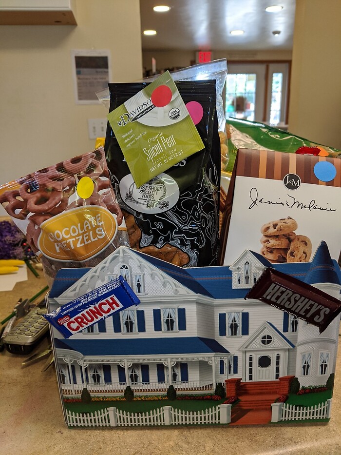 New Home Gift Basket Box