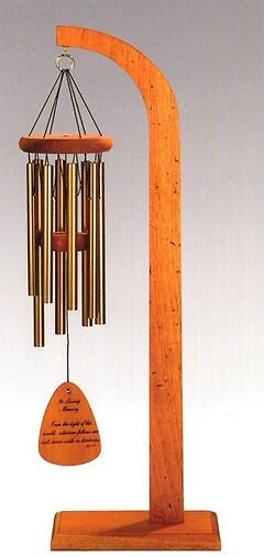 Medium Sympathy Wind Chime &amp; Stand