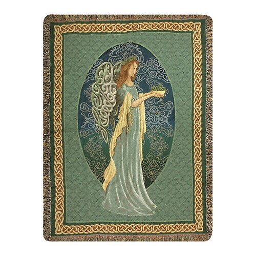 Irish Angel Tapestry Blanket