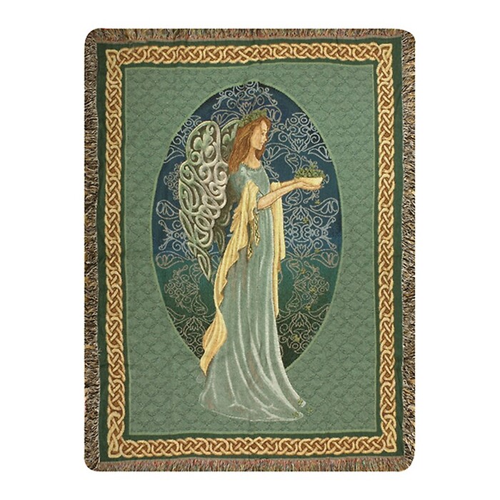 Irish Angel Tapestry Blanket