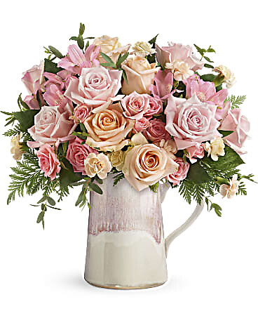 Artisanal Blush Bouquet
