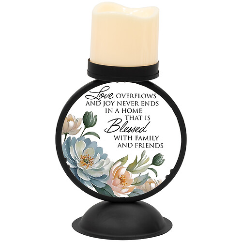 Love Overflows LED Candle Holder