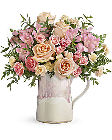 Artisanal Blush Bouquet