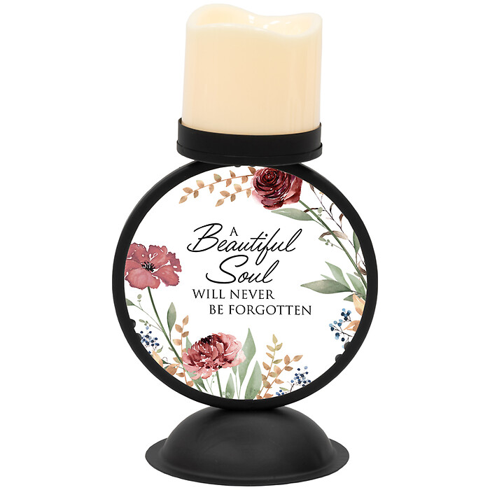 A Beautiful Soul LED Candle Holder