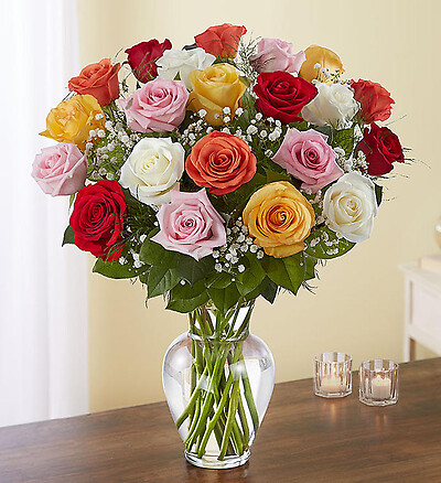 Ultimate Elegance Long Stem Assorted Roses