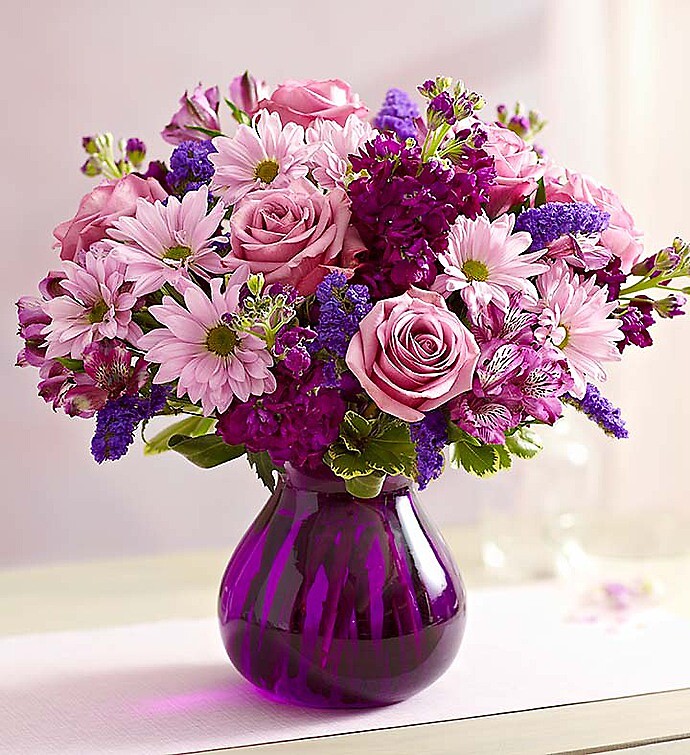 Lavender Dreams arranged by a florist in Mokena, IL An English Garden