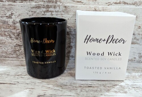 Home &amp; Decor Wood Wick Candle