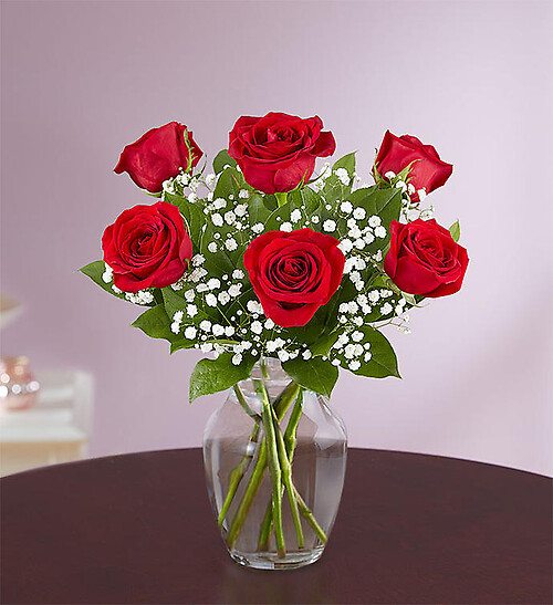 Love's Embrace Red Roses
