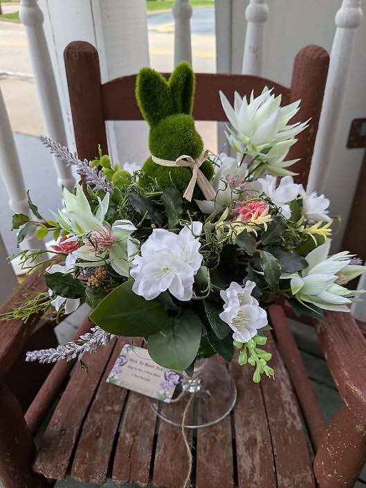 Bunny Artificial Arrangement