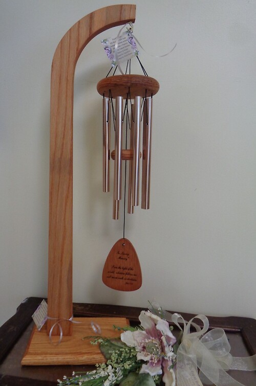 Medium Sympathy Wind Chime &amp; Stand